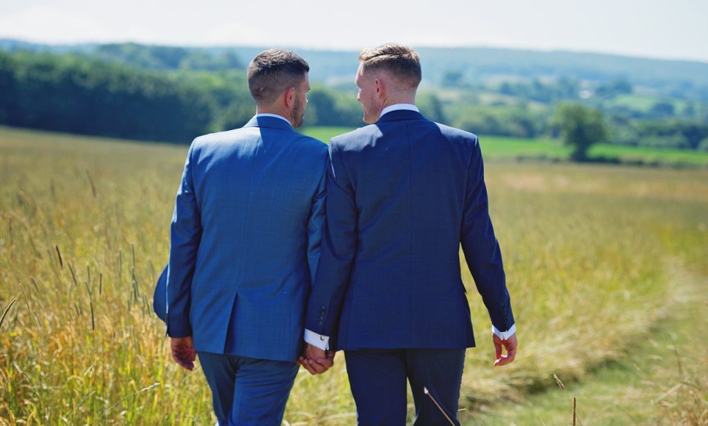 Le mariage d'un couple gay